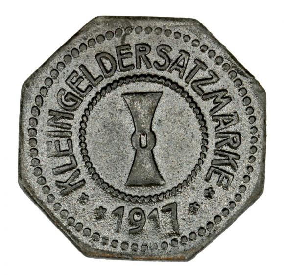 10 fenigów 1917 Muhlhausen Saksonia