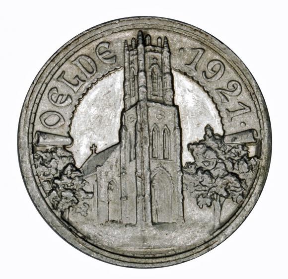 10 fenigów 1921 Oelde Westfalia