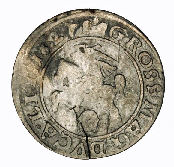 Grosz 1627 Zygmunt III Waza Wilno (2)