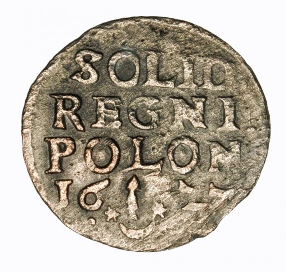 Szeląg 1622 Zygmunt III Waza Kraków (2)