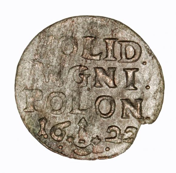 Szeląg 1622 Zygmunt III Waza Kraków (2)