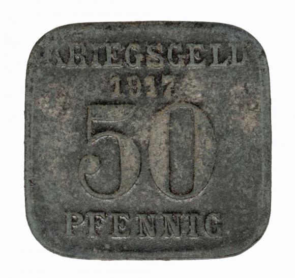 50 fenigów 1917 Mulheim a.d. Ruhr Nadrenia (1)