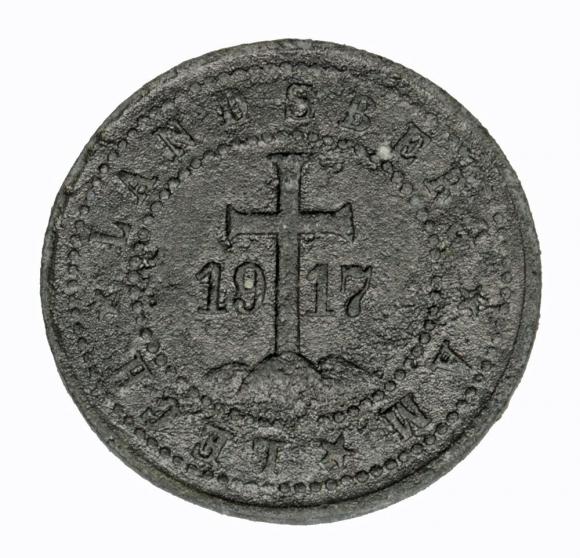 5 fenigów 1917 Landsberg a. Lech Bawaria (2)