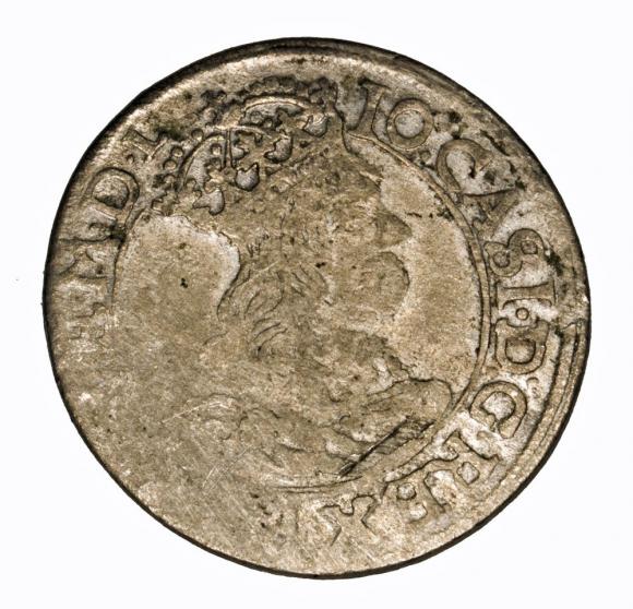 Szóstak 1662 Jan Kazimierz Kraków (1)