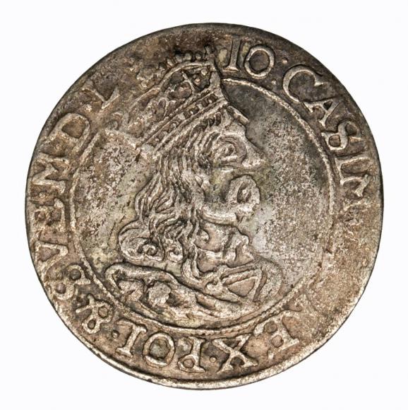 Szóstak 1662 Jan Kazimierz Kraków (1)