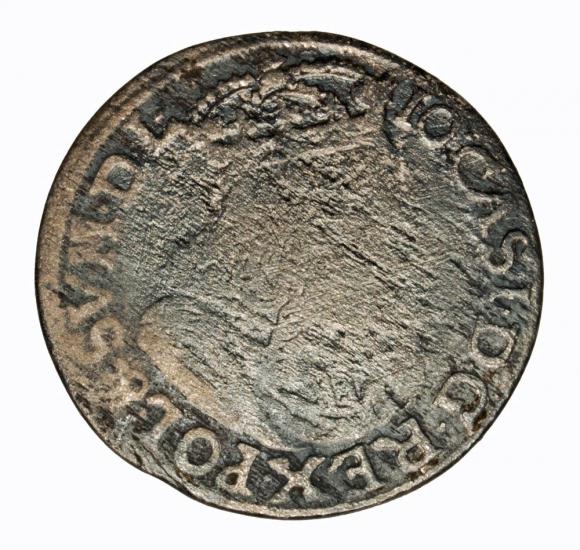 Szóstak 1663 Jan Kazimierz Kraków (1)