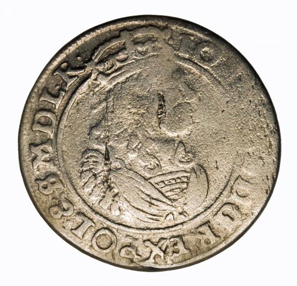 Szóstak 1663 Jan Kazimierz Kraków (1)