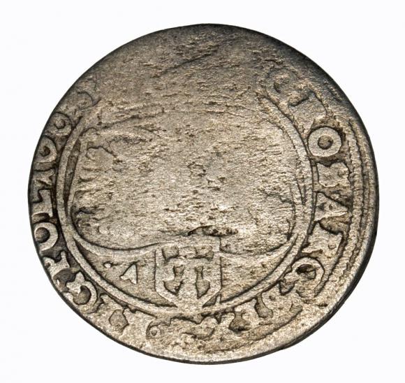 Szóstak 1663 Jan Kazimierz Kraków (2)