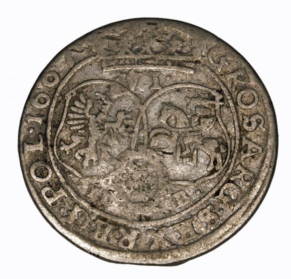 Szóstak 1667 Jan Kazimierz Bydgoszcz (2)