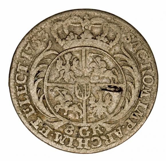 Dwuzłotówka 1753 August III Lipsk (2)