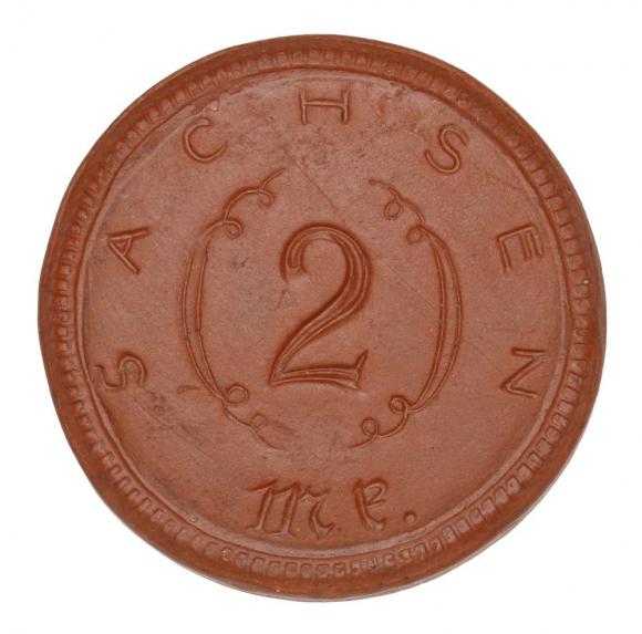 2 marki 1921 Miśnia Saksonia