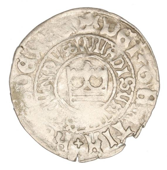 Grosz praski Władysław II Jagiellończyk Czechy Kutna Hora (1)