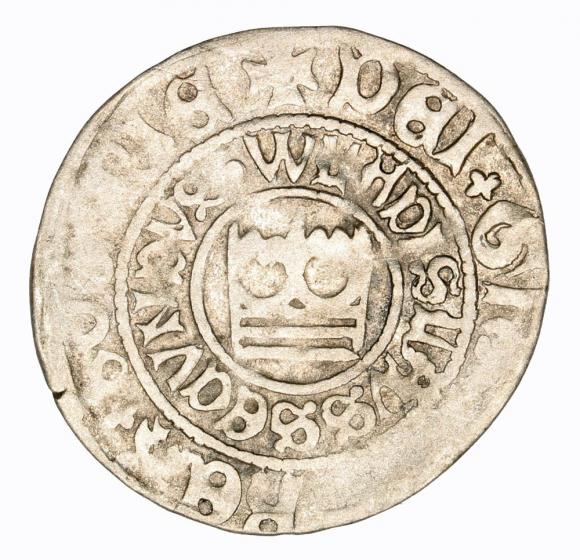 Grosz praski Władysław II Jagiellończyk Czechy Kutna Hora (1)