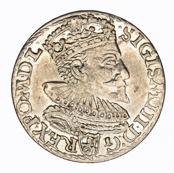 Trojak 1594 Zygmunt III Waza Malbork (1)