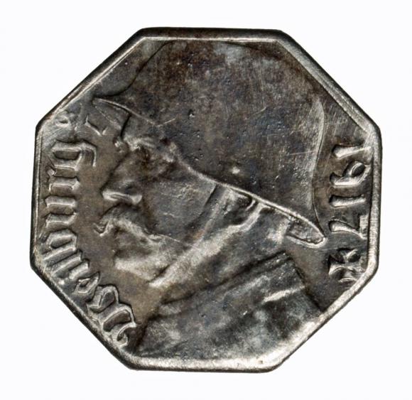 10 fenigów 1917 Weilburg Hesja (1)