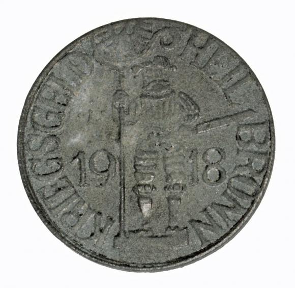 10 fenigów 1918 Heilbronn Witembergia (2)