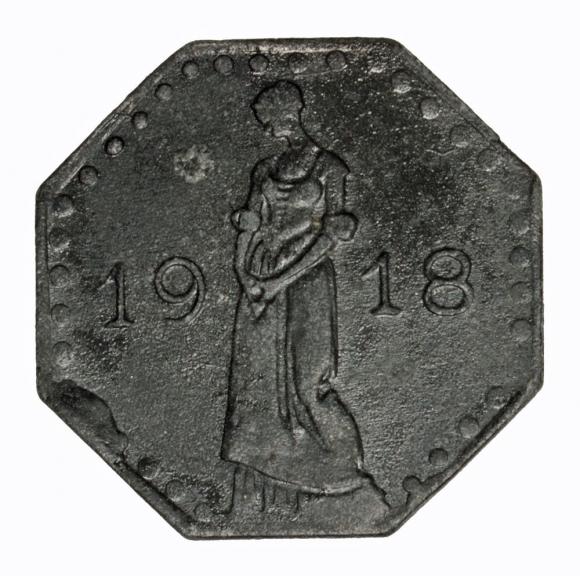 50 fenigów 1918 Heilbronn Witembergia (2)