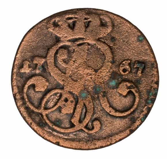 Grosz 1767 Stanisław August Poniatowski Kraków (1)