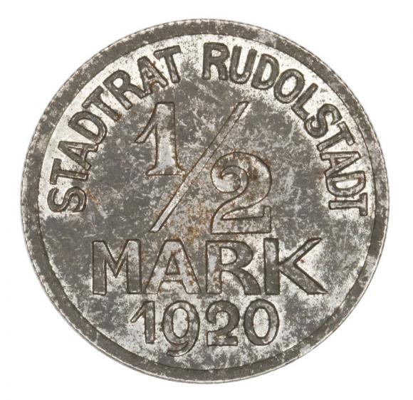 1/2 marki 1920 Schwarzburg Rudolstadt (1)