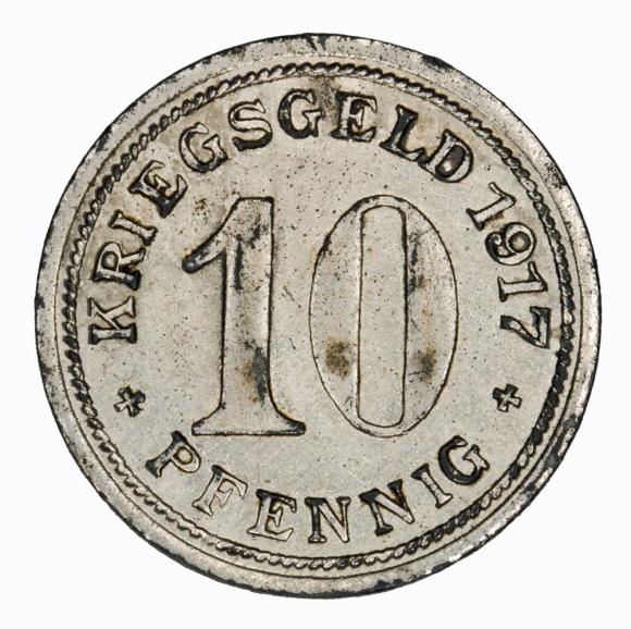 10 fenigów 1917 Wattenscheid Westfalia (1)