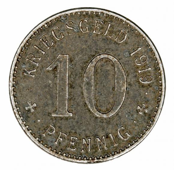 10 fenigów 1919 Wattenscheid Westfalia