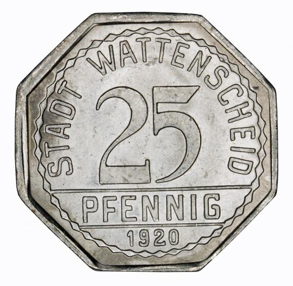 25 fenigów 1920 Wattenscheid Westfalia