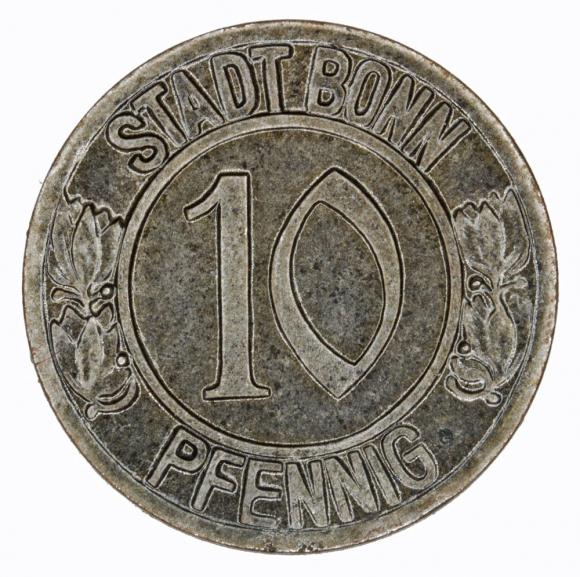 10 fenigów 1920 Bonn Nadrenia