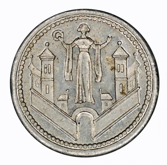 10 fenigów 1921 Magdeburg Saksonia