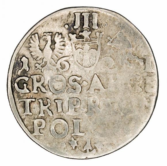 Trojak 1621 Zygmunt III Waza Kraków