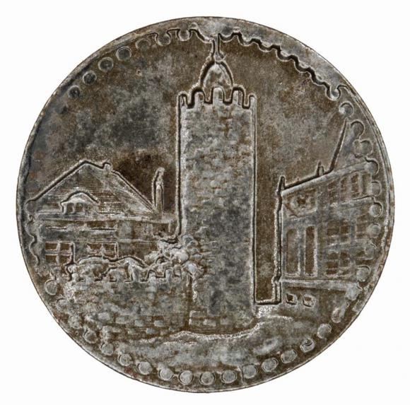 5 fenigów 1919 Possneck Saksonia (2)