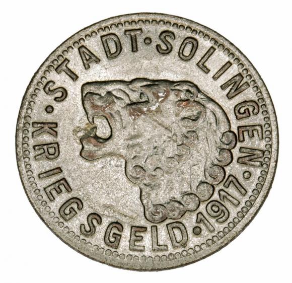 50 fenigów 1917 Solingen Nadrenia (1)