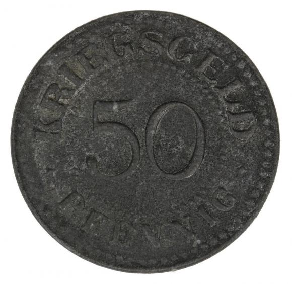 50 fenigów 1917 Solingen Nadrenia (1)