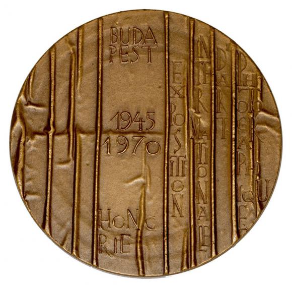 Medal 1970 Międzynarodowa Wystawa Fotograficzna Budapeszt Węgry