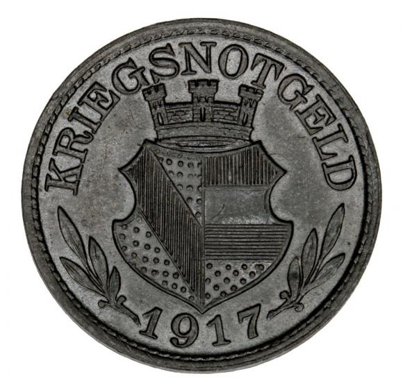 10 fenigów 1917 Pforzheim Badenia (2)
