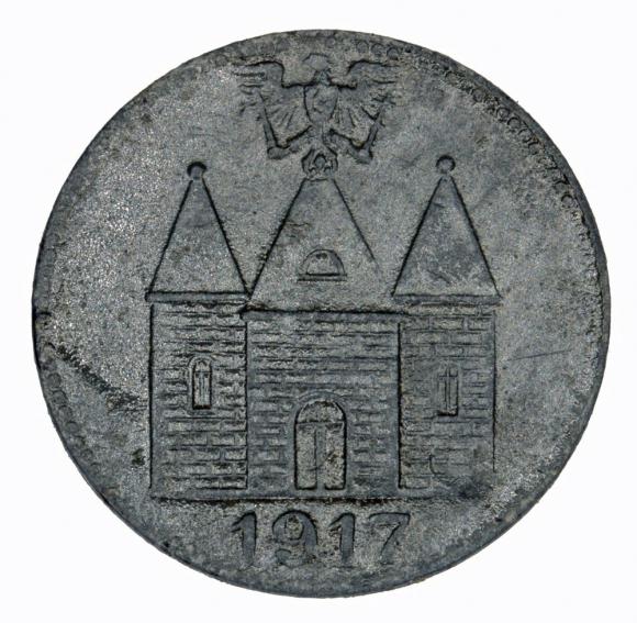 5 fenigów 1917 Wittenberge Brandenburgia (2)