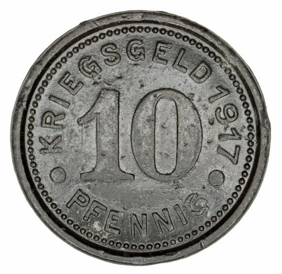 10 fenigów 1917 Sterkrade Nadrenia (1)