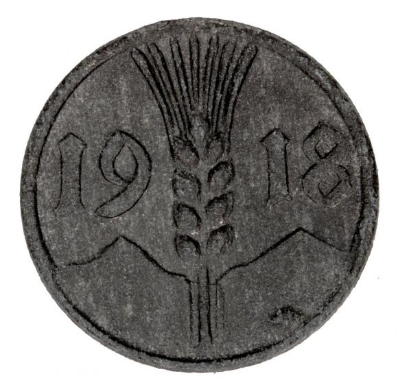 5 fenigów 1918 Traunstein Bawaria (2)