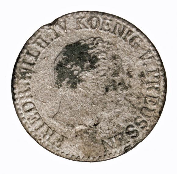 1/2 grosza srebrnego 1842 A Fryderyk Wilhelm IV Niemcy Berlin