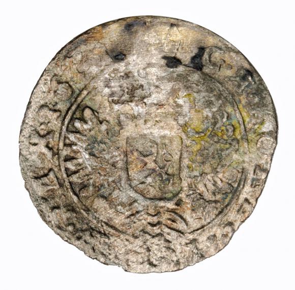 3 krajcary 1671 Ferdynand II Habsburg Czechy Praga (1)