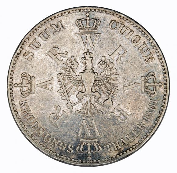Talar 1861 Wilhelm I Hohenzollern Prusy Berlin (2)