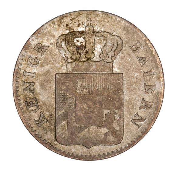 3 krajcary 1855 Maksymilian II Bawarski Niemcy Bawaria (1)