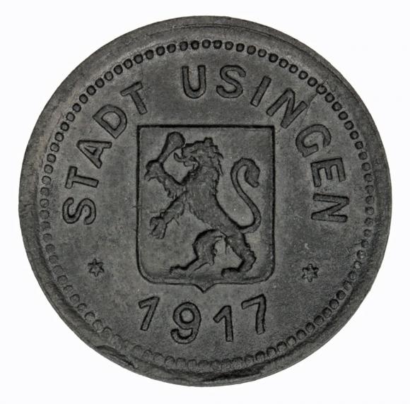10 fenigów 1917 Usingen Hesja