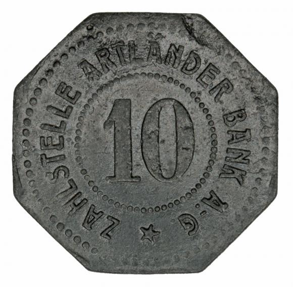 10 fenigów 1917 Quakenbruck Hanower