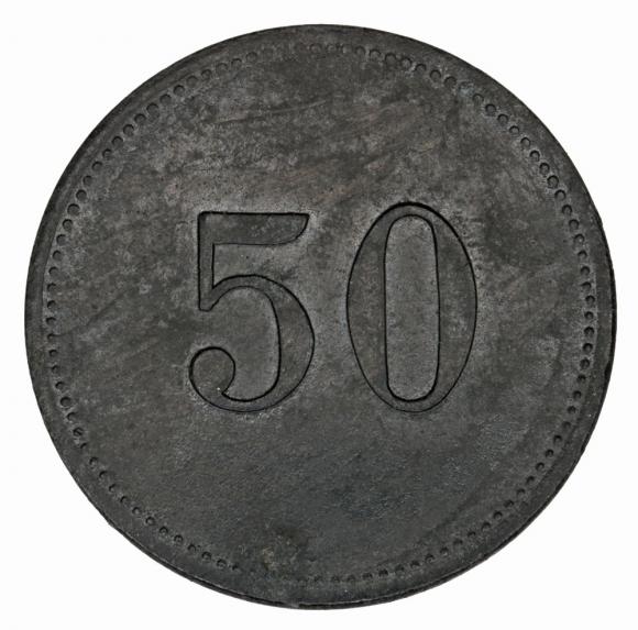 50 fenigów 1919 Tangermunde Saksonia (2)