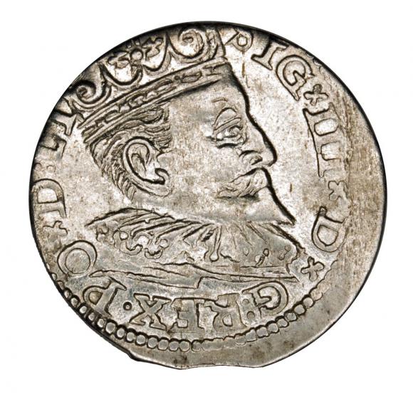 Trojak 1596 Zygmunt III Waza Ryga