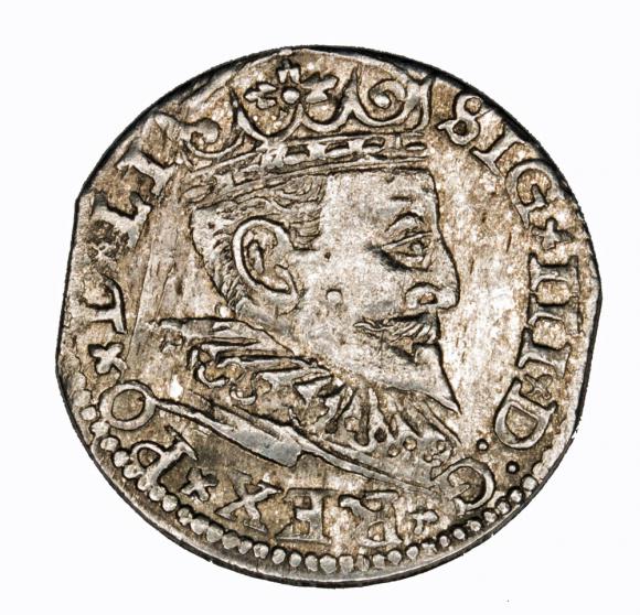 Trojak 1597 Zygmunt III Waza Ryga