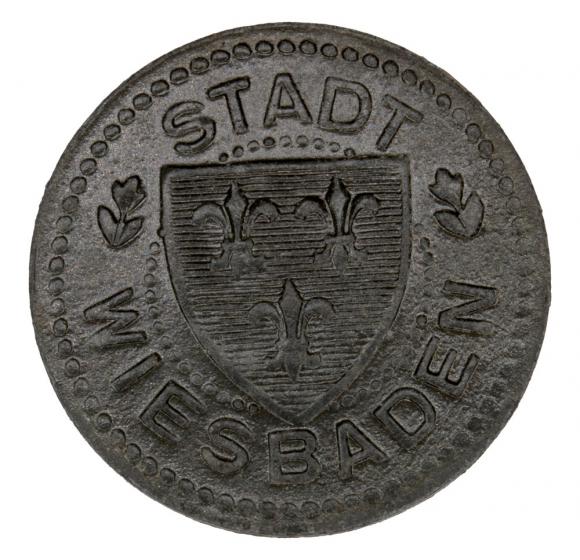 10 fenigów Wiesbaden Hesja (1)