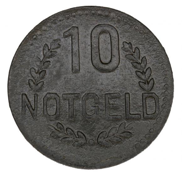 10 fenigów Wiesbaden Hesja (2)