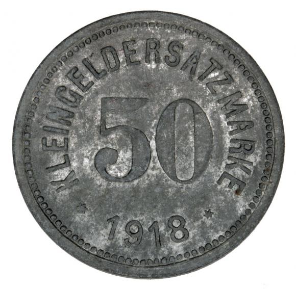50 fenigów 1918 Hof Bawaria