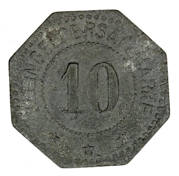 10 fenigów 1917 Zwiesel Bawaria